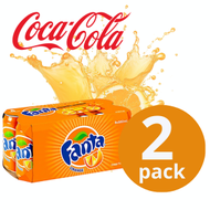 可口可樂 - 芬達橙汁 330ml x 8 x 2