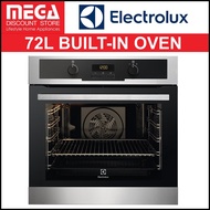 ELECTROLUX EOC5400AOX 72L BUILT-IN PYROLYTIC OVEN