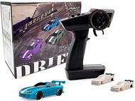 FLYCOLOR Turbo Racing C63 1:76 Scale Drift RC Car with Gyro Mini Full Proportional RTR 2.4GHZ Remote