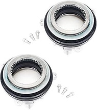 7L1Z3C247A 7L1Z-3C247-A Set of 2 4WD Vacuum Hub Axle Actuator Locking Compatible with For-d F-150 4W