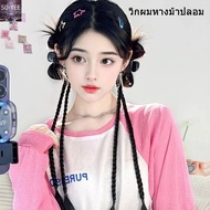 🔥จัดส่งจากประเทศไทย🔥 วิกผมหางม้าปลอม  สไตล์ขี้เกียจ กิ๊บหนีบปลอม กิ๊บหนีบผมครึ่งหัว เสกผมสวย  ทันสมั