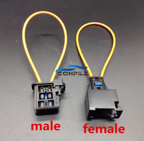 male female MOST Optical Optic Fiber Loop Connector Diagnostic Tool for VW Polo Golf Audi A4 A6 BMW 