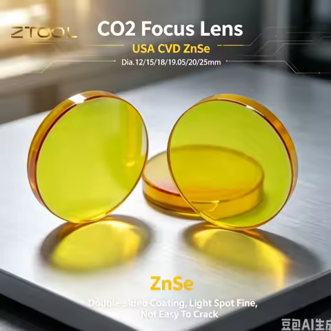 Focus Lens USA CVD ZnSe DIA 12/15/18/19.05/20 FL38.1/50.8/63.5/76.2/101.6/127mm for CO2 Laser Engrav
