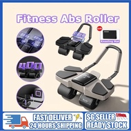 SG Seller Abdominal Wheel Automatic Rebound Muscle Elbow Support Exerciser Fitness Equipment, Abdomi
