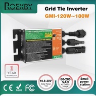 120W 150W 180W MPPT Micro Inverter Balcony Solar PV Grid Tie System for Home Use DC10.8-30V Solar In