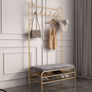 Clothes Stand Floor Coat Hanger Stand Clothes Hanging Coat Stand Hat Stand Integrated Multi-Function