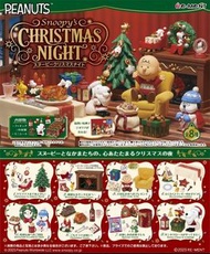 RE-MENT Snoopy's Christmas Night 聖誕 迷你場景