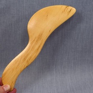 刮痧按摩木製工具，中型刮刀，木製按摩器