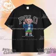 24h shipping N9THNOVA Bear Polo Street Style High-quality T-shirt, Unisex 3