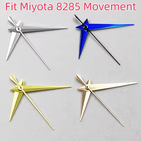 Miyota 8285 Watch Hands Silver Blue Gold Rose Gold Fit Miyota 8285 Movement Replacement Parts