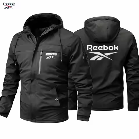 Reebok logo cycling racing jacket - Windproof and rainproof mountain bike jacket - Flying motorcycle