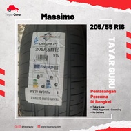 Massimo 205/55R16 Tayar Baru (Installation) 205 55 16 New Tyre Tire TayarGuru Pasang Kereta Wheel Rim Car