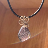 【獨一無二款】 墨絲 | 煙花超七項鍊 金屬編織(含皮繩)