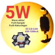 Led 3W 5W+PCB hpl chip Grade A super bright 1 watt 3 watt 5 watt lampu senter lampu sorot lampu hias