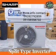 SHARP 2.5HP SPLIT TYPE INVERTER AIRCON