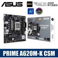 Asus PRIME A620M-K CSM DDR5 AM5 Mainboard (Ryzen 7000,8000,9000 Series Ready)