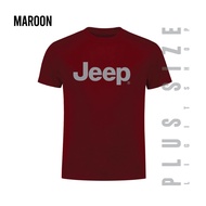 BIG SIZE Men Jeep 100% Cotton T-Shirt 7XL 6XL 5XL Oversized Baju Besar