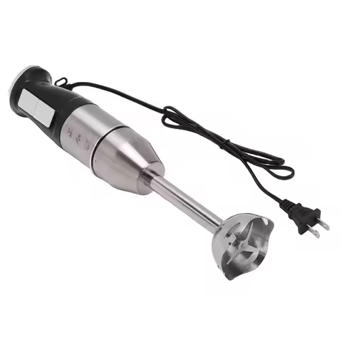 Immersion Hand Blender 400W Electric Handheld Portable Stick Mixer for Effortless Blending Smoothies