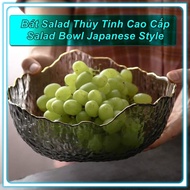 Maison Aura Nordic Premium Glass Salad Bowl 9.5 cm