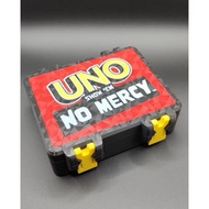 【NEW】UNO Card Case Uno Card Box Card holder UNO Flip, UNO No Mercy Case Poker Card Keeper Uno Case N