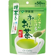 Itoen Oi Ocha Sencha Instant Green Tea with Powdered Matcha 40g zipper bag type Pack Ito En