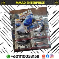 HOT WHEELS CARS AND DONUTS SET OF 5 (SUBARU, ALFA ROMEO, DATSUN, MCLAREN N BMW) CAR CULTURE