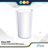 TP-Link Deco X95 AX7800 Tri-Band AI-Driven Mesh WiFi 6 Router System