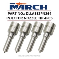 4pcs Diesel Fuel Injector Nozzle Tip DLLA152PN264 for ISUZU Elf NPR NPS 4HG1 4HG1T 4HK1 4HK1T