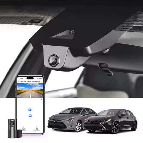 4K 2160P Dash Cam For Toyota Corolla E210 Hybrid Facelift Car DVR Camera 2019-2026 GPS Wifi APP Nigh