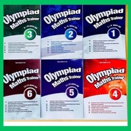 Math olympiad learning materials, complete set of 6 books