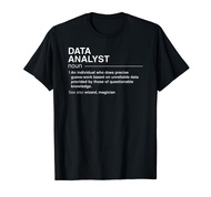 funny data analyst definition data scientist T-Shirt