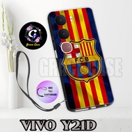 HP (GC34) Rubber Softcase VIVO Y21Dhp Football Case/ Men's Case/ VIVO Y21D Silicone Tpu Pro Camera C