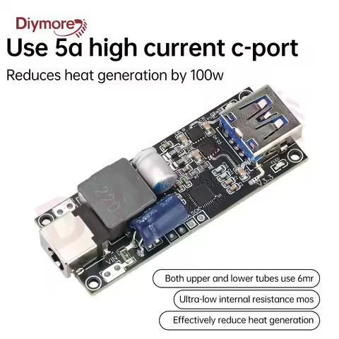 100W SW3518 Charging Module Multi-Protocol High Power Fast PD100W Vehicle Desktop Charger Motherboar