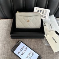 Chanel 拉鏈銀包