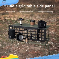 WONDER Grill Table Side Hanging Panel, Iron Hanging Rack, Multifunctional Camping Gear, Snow Basin Storage Rack For