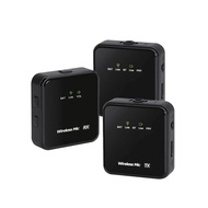 Outdoor Live Streaming One-to-Two Microphone Wireless Lavalier Microphone Live Streaming Equipment W