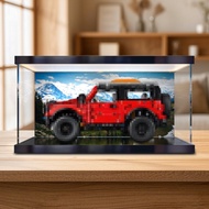 [Transparent Display Box] Light Box HD Acrylic Display Box Suitable for Lego 42213 Ford Liema SUV Mo