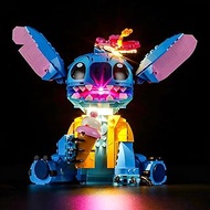BRIKSMAX Led Lighting Kit for Lego-43249 Stitch - Compatible with Lego Disney Building Set- Not Incl