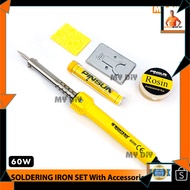 MONTERO 60W Soldering Iron Set With Accessories 60W SOLDERING IRON SET 60W SOLDERING SET 5pcs Set