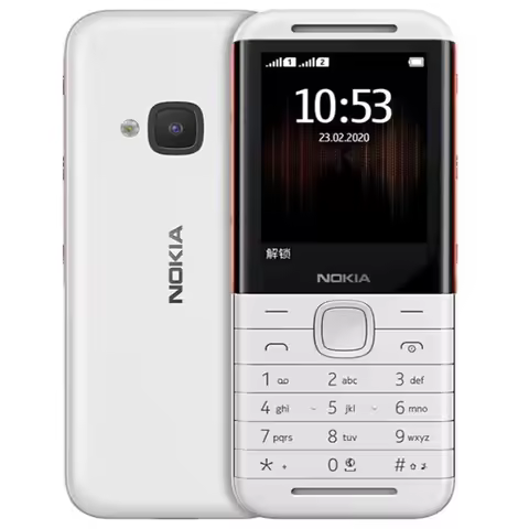 Nokia 5310 2020 Phone 2SIM Dual Stereo Music 1200mAh FM Radio 3.5mm Headphone Jack Bluetooth MP3 Mic