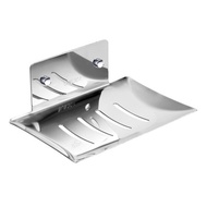  Soap Holder Dish Drainer Stainless Steel Bathroom Wall-mounted Storage Case