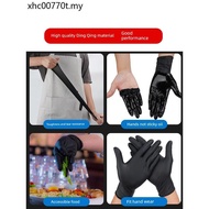 Inco Thick Black Nitrile Tattoo Disposable Gloves