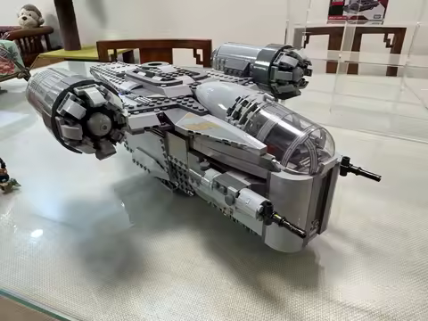 For Kids Holiday Family ornaments Christmas Birthday Gifts Movie MandalorianN Large The Razor Crest 