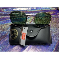 Rayban green full frame sunglasses