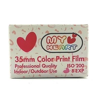 8 ECN2 Movie Rolls Sweetheart Heart 35mm Colorful Film Practice Film Film 135 Waterproof Camera