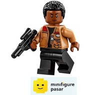 sw0676 Lego Star Wars Episode 7 75105 75139 75178 75192 - Finn Minifigure w Blaster - New