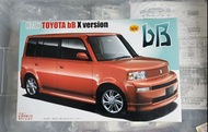 全新 豐田 BB X Version 1:24 砌模型