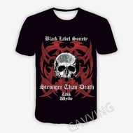 New Fashion Men's 3D Print  BLACK LABEL SOCIETY  Casual T-shirts  Hip Hop Tshirts Harajuku Styles To