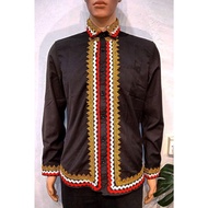 Baju Bidayuh Lelaki Lengan Panjang