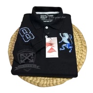 Men's Polo Shirt GIORDANO 3D LION Premium Distro Collar T-Shirt / Giordano